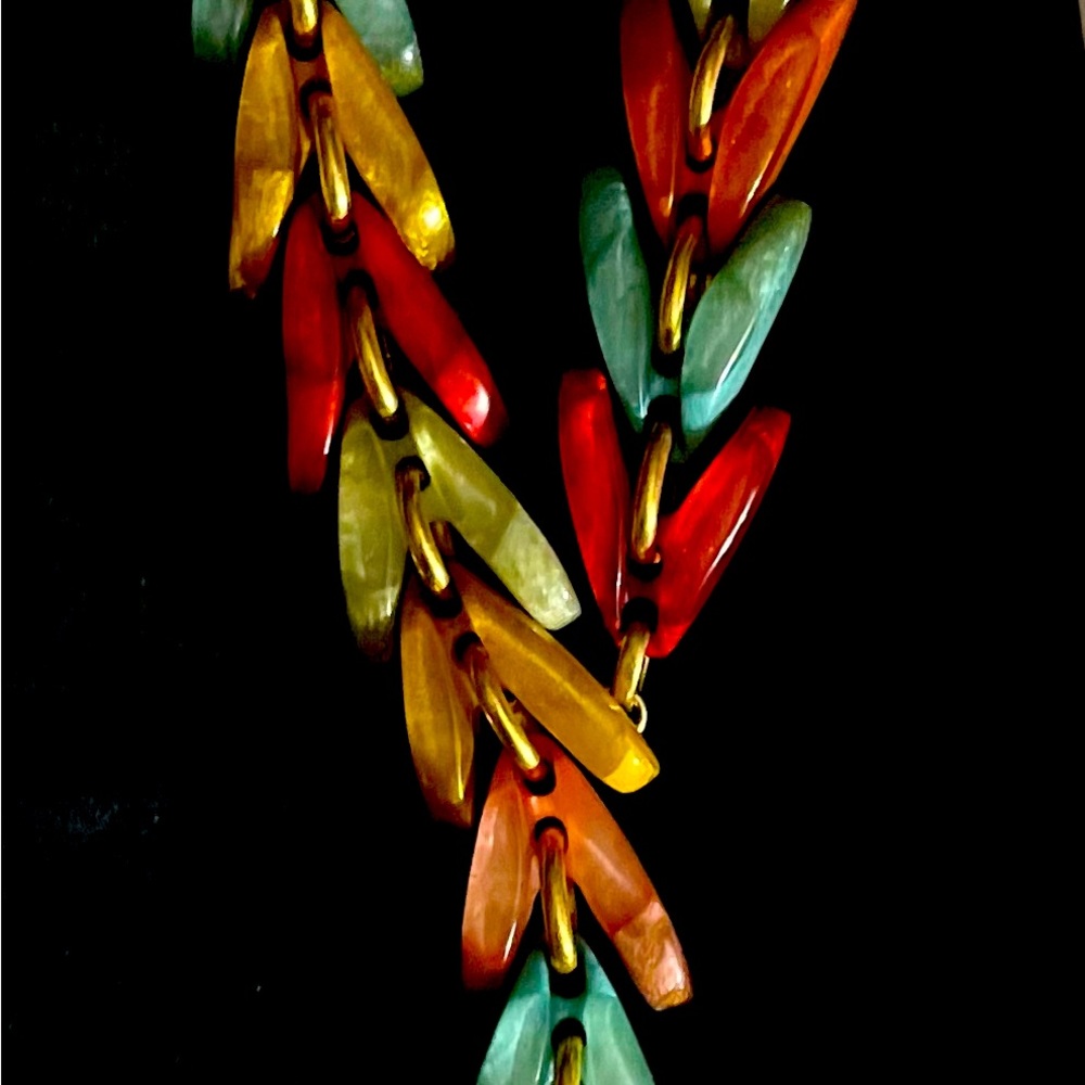 Necklace… multi colored.. statement necklace